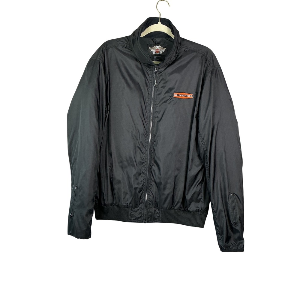 Harley-Davidson Mens Black Heated Liner Jacket 98324-09VM Thinsulate Large